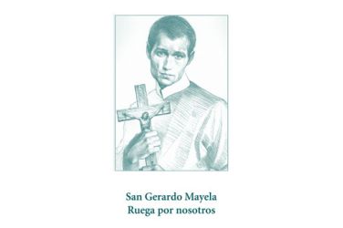 St. Gerard Holy Card with Respect Life Prayer (Spanish)