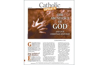 The Abundance of God and Our Christian Response