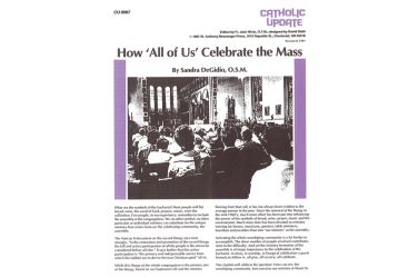How All of Us Celebrate the Mass