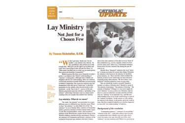 Lay Ministry