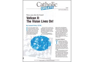 Vatican II the Vision Lives On