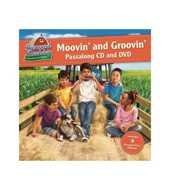 Barnyard Roundup Moovin' and Groovin' Passalong CD/DVD - VBS 2016