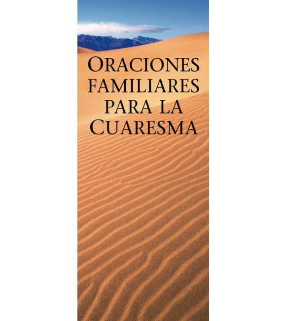 Oraciones familiares para la Cuaresma
