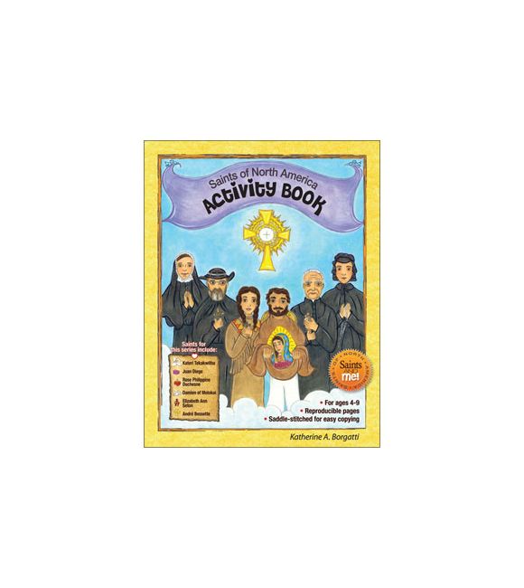 Saints of North America Activity Book