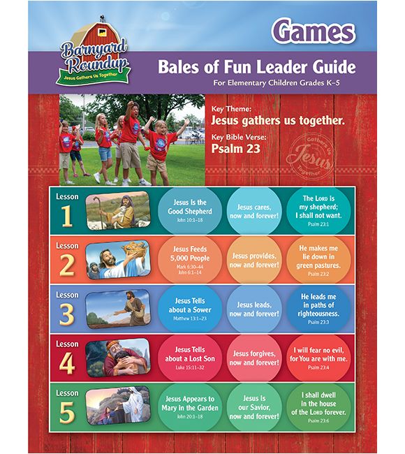 Barnyard Roundup Bales of Fun Game Guide - VBS 2016
