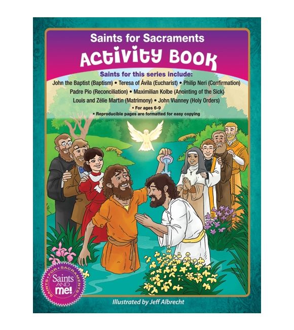 Saints for Sacraments Activity Book