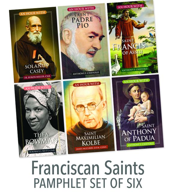 Franciscan Saints Pamphlet Set of Six