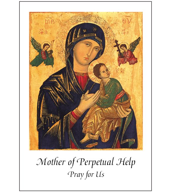 Our Mother Perpetual Help Novena Card, Set of 25