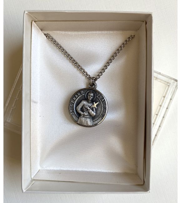 St. Gerard Sterling Silver Medal