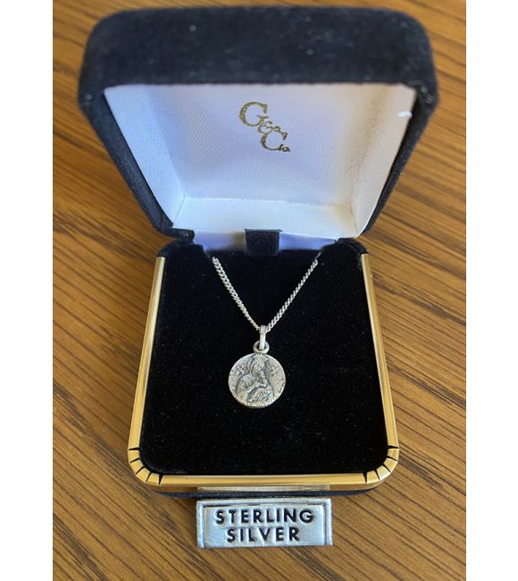 Our Mother of Perpetual Help Sterling Silver Medal