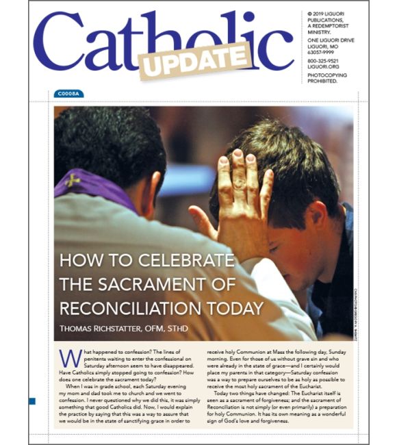 How to Celebrate the Sacrament of Reconciliation Today