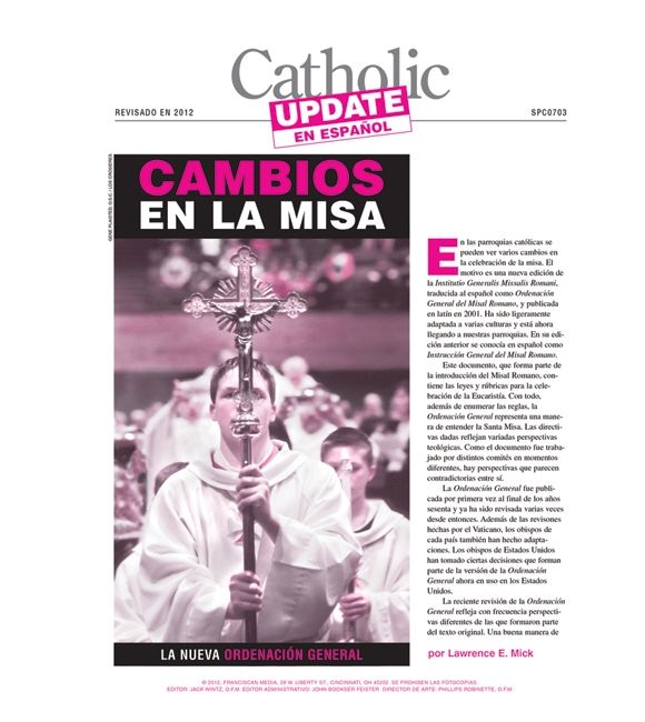 Cambios en La Misa