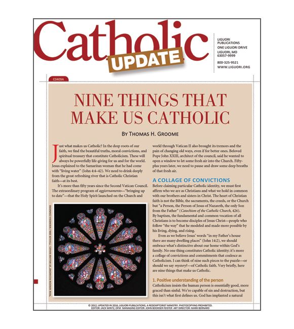 Nine Things That Make Us Catholic