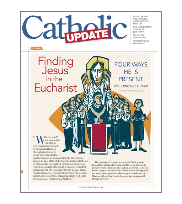 Finding Jesus in the Eucharist 