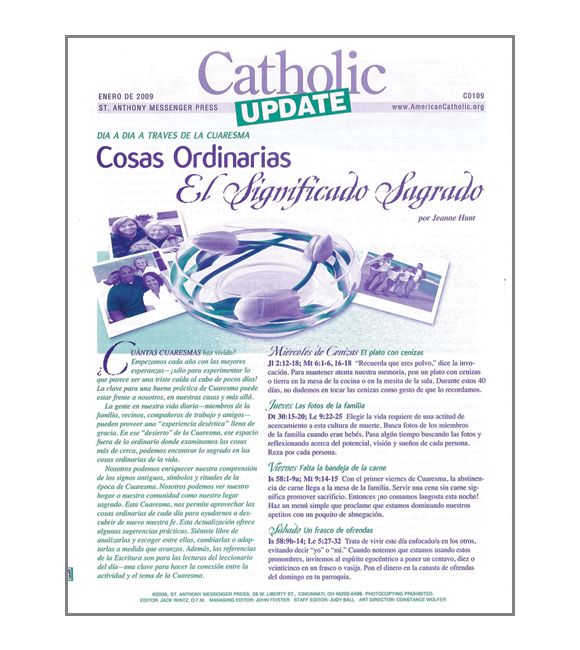 Cosas Ordinarias, El Significado Sagrado