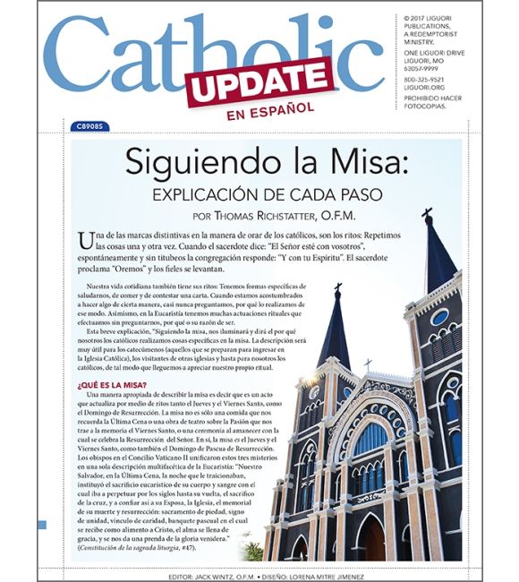 Siguiendo la Misa