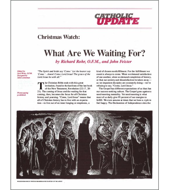 Christmas Watch: What Are We Waiting For?