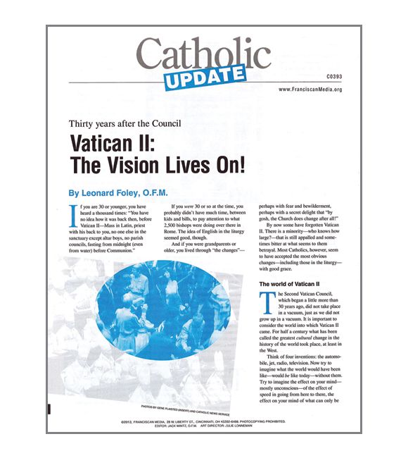 Vatican II the Vision Lives On