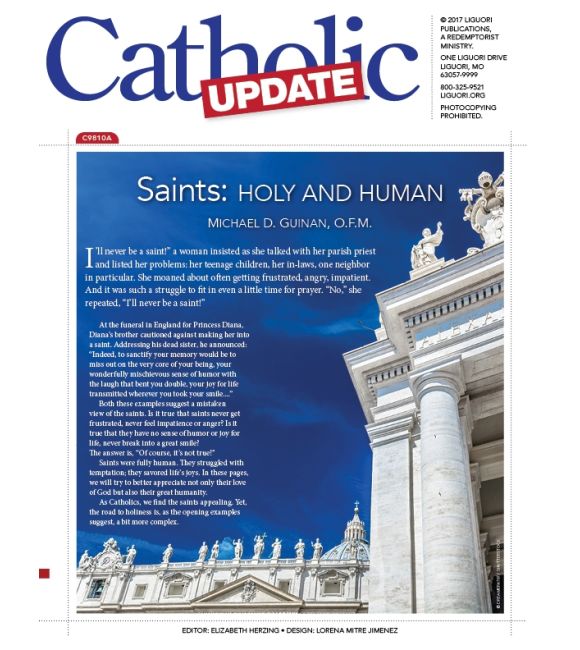 Saints Holy and Human
