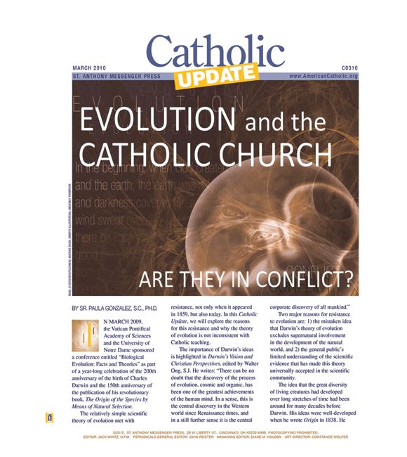 Evolution and the Catholic Church Are They in Conflict?