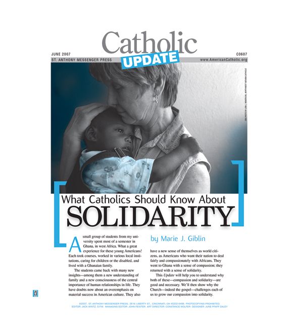What Catholics Should Know About Solidarity