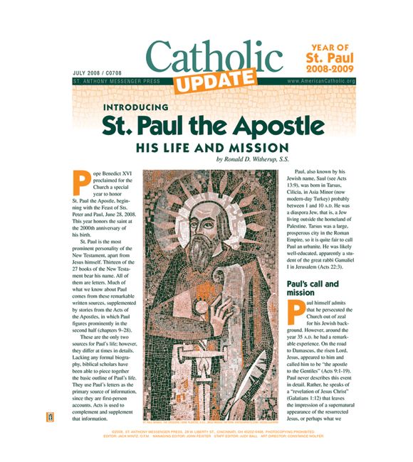 Introducing St Paul the Apostle 